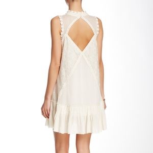 Free People Angel Lace Dress In Ivory